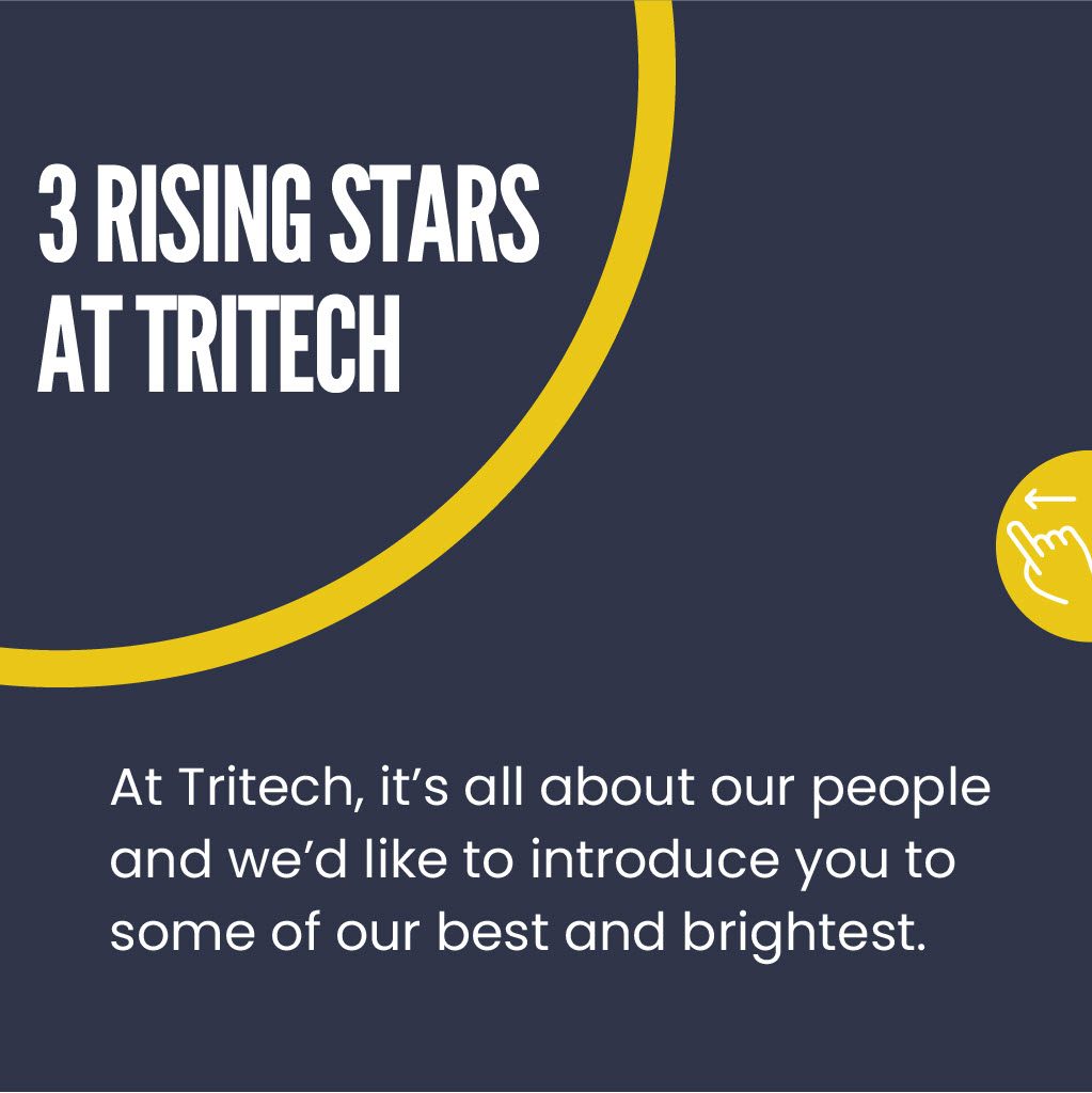Title Card: 3 Rising Stars at Tritech